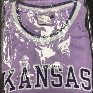 K-State Wildcats Lavender #22 Basketball Jersey (NEW IN PACKAGE) - SIZE LARGE